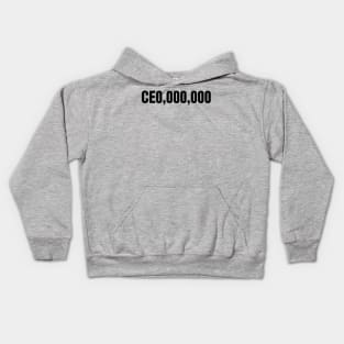 CEO (100 Million) Kids Hoodie